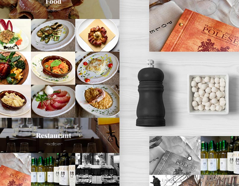 Trattoria Polese Web Identity // Fabiano Bortolami