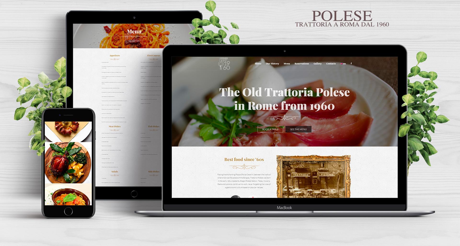 Trattoria Polese Web Identity // Fabiano Bortolami